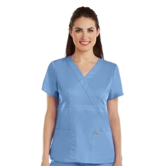 Women’s Greys Anatomy Scrub Tops Set Of 2 - Picture 3 of 7